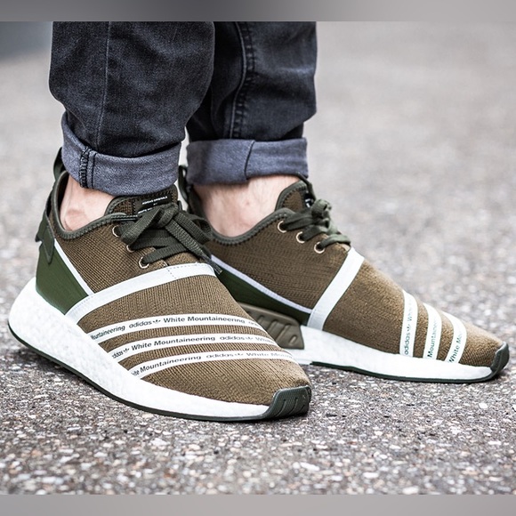 Mens Adidas x White Mountaineering NMD R2 sneakers - Picture 8 of 10